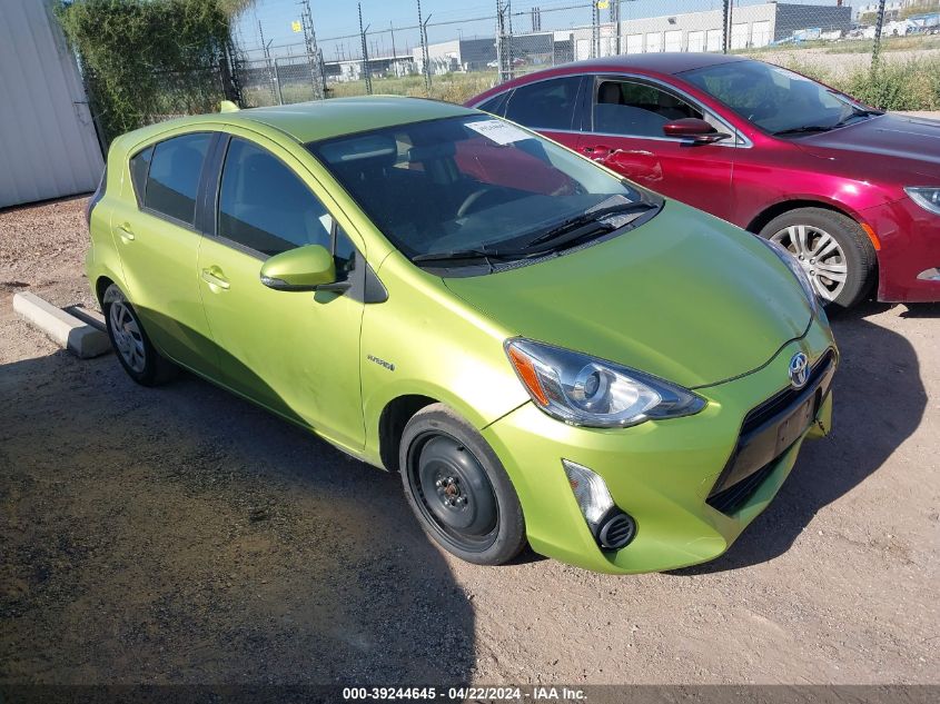 2015 Toyota Prius C Two VIN: JTDKDTB39F1091665 Lot: 39244645