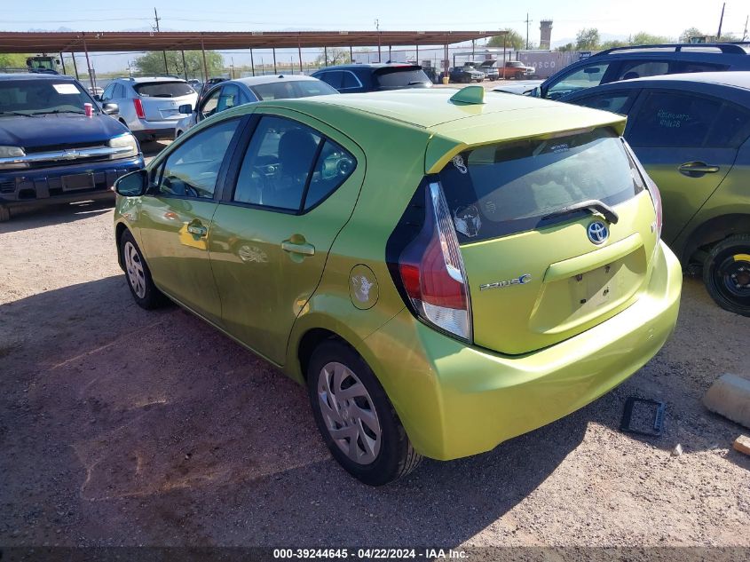 2015 Toyota Prius C Two VIN: JTDKDTB39F1091665 Lot: 39244645