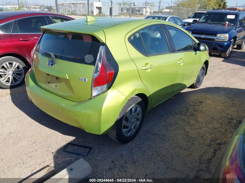 2015 Toyota Prius C Two VIN: JTDKDTB39F1091665 Lot: 39244645