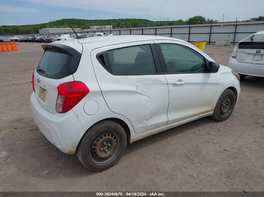 2019 Chevrolet Spark Ls Cvt VIN: KL8CB6SA8KC701203 Lot: 39244670