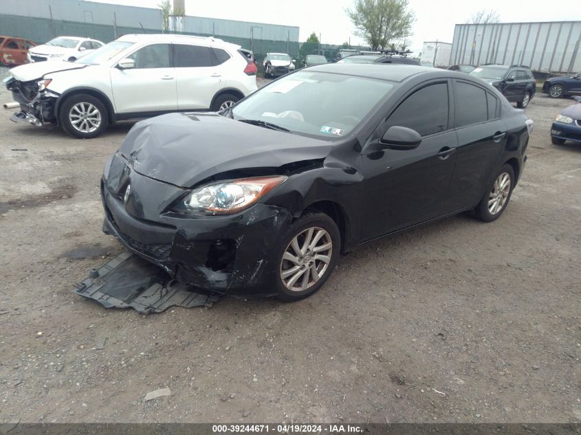 2012 Mazda Mazda3 I Touring VIN: JM1BL1V89C1530762 Lot: 39244671