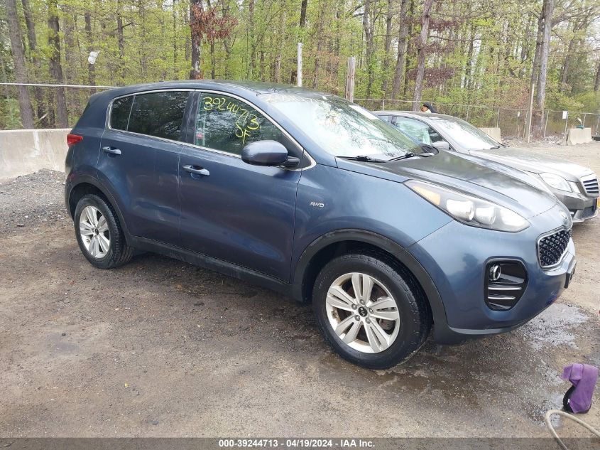 KNDPMCAC3H7186200 2017 Kia Sportage Lx