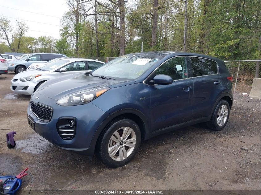 2017 Kia Sportage Lx VIN: KNDPMCAC3H7186200 Lot: 39244713