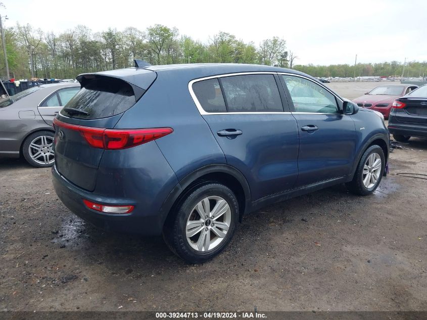 2017 Kia Sportage Lx VIN: KNDPMCAC3H7186200 Lot: 39244713