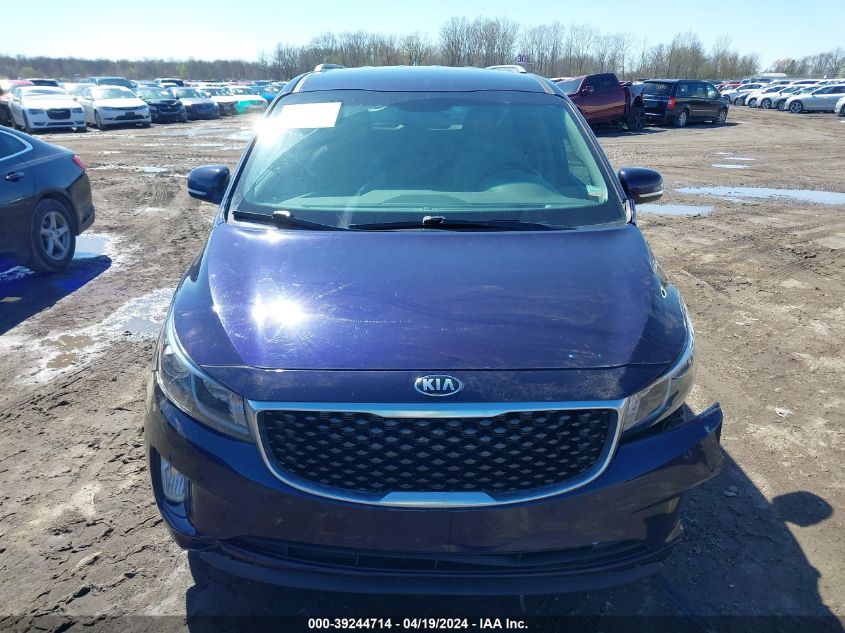 2018 Kia Sedona Sx VIN: KNDMC5C14J6422409 Lot: 39244714