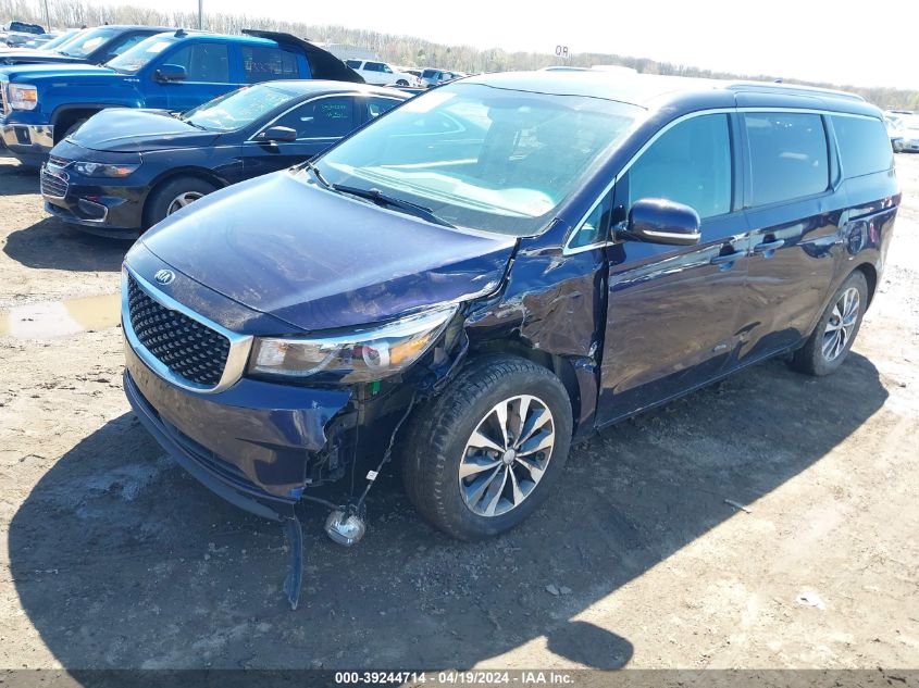 2018 Kia Sedona Sx VIN: KNDMC5C14J6422409 Lot: 39244714