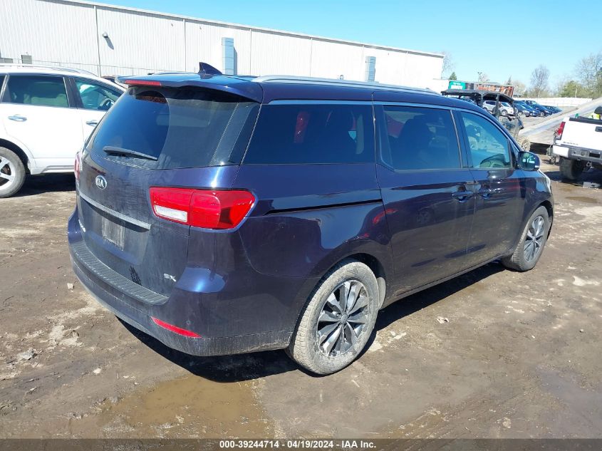 2018 Kia Sedona Sx VIN: KNDMC5C14J6422409 Lot: 39244714