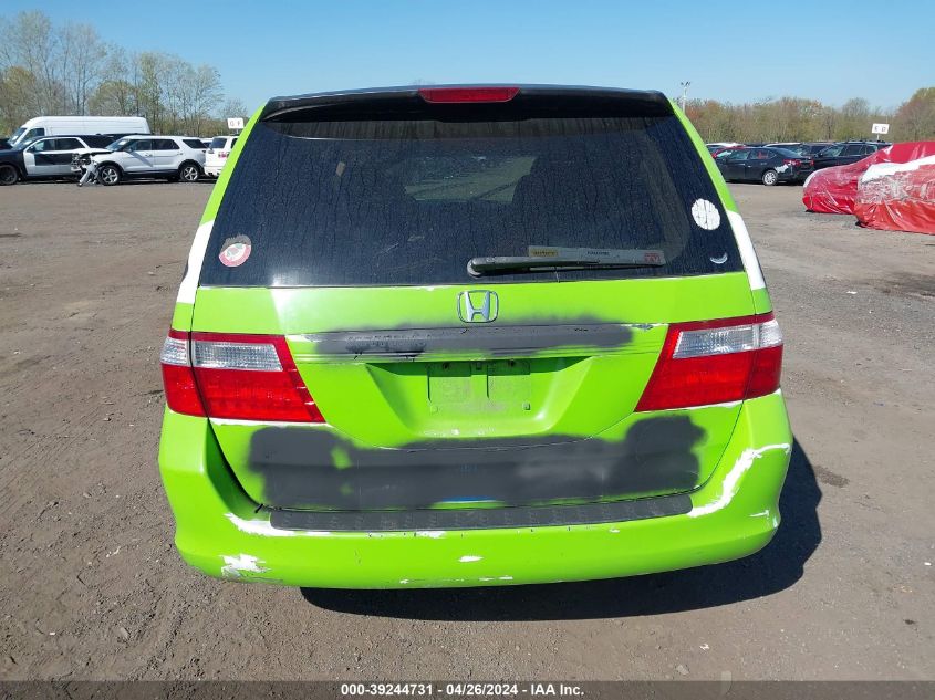 2005 Honda Odyssey Lx VIN: 5FNRL38265B085960 Lot: 39244731