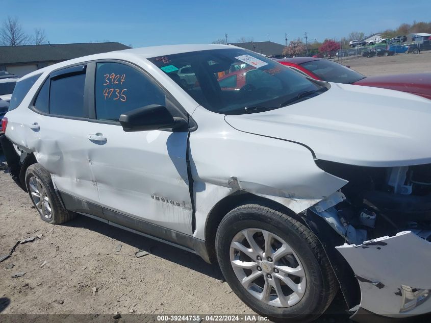 2021 Chevrolet Equinox Fwd Ls VIN: 3GNAXHEV3MS119573 Lot: 39244735