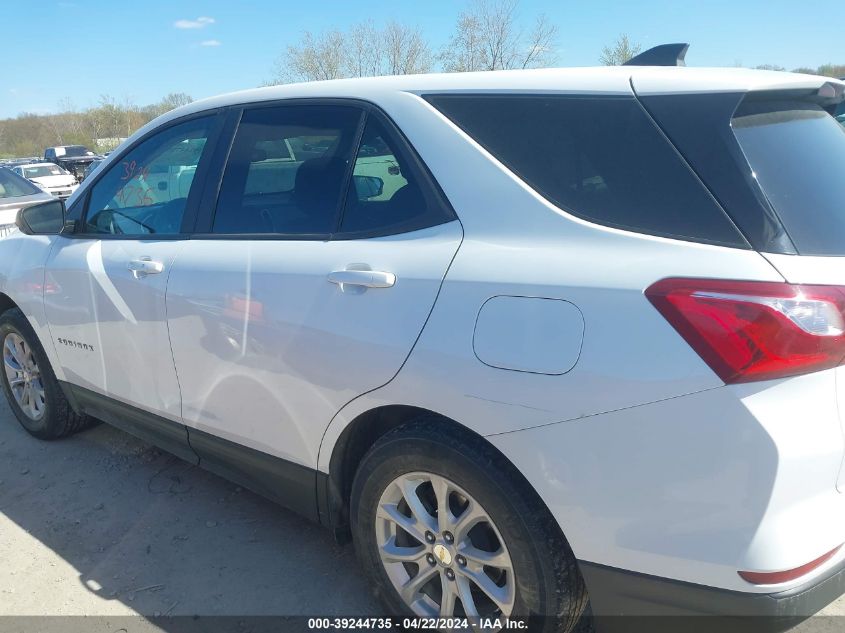 2021 Chevrolet Equinox Fwd Ls VIN: 3GNAXHEV3MS119573 Lot: 39244735