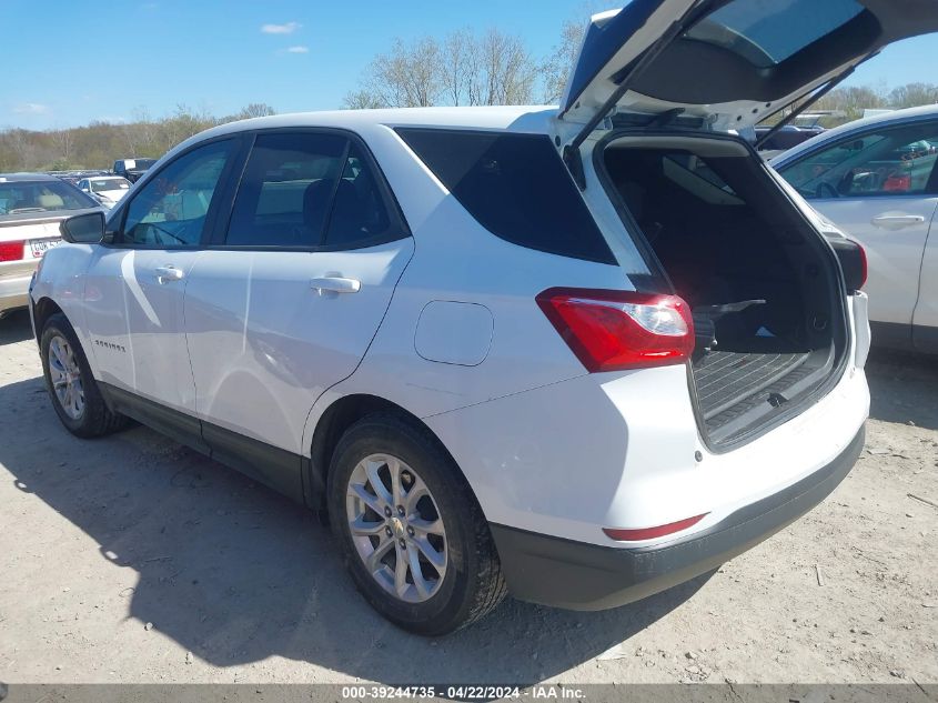 2021 Chevrolet Equinox Fwd Ls VIN: 3GNAXHEV3MS119573 Lot: 39244735