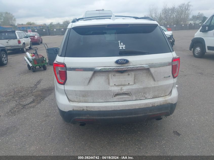 2016 Ford Explorer VIN: 1FM5K8BH6GGB26491 Lot: 39244742