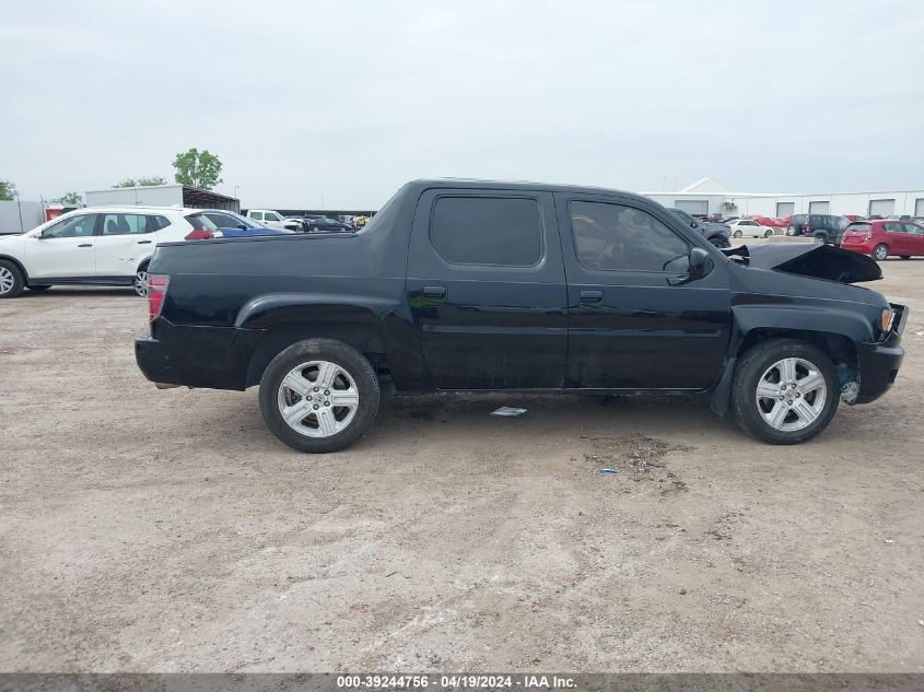 2013 Honda Ridgeline Rtl VIN: 5FPYK1F55DB002671 Lot: 39244756