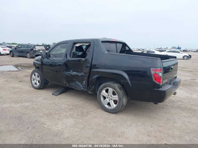 2013 Honda Ridgeline Rtl VIN: 5FPYK1F55DB002671 Lot: 39244756