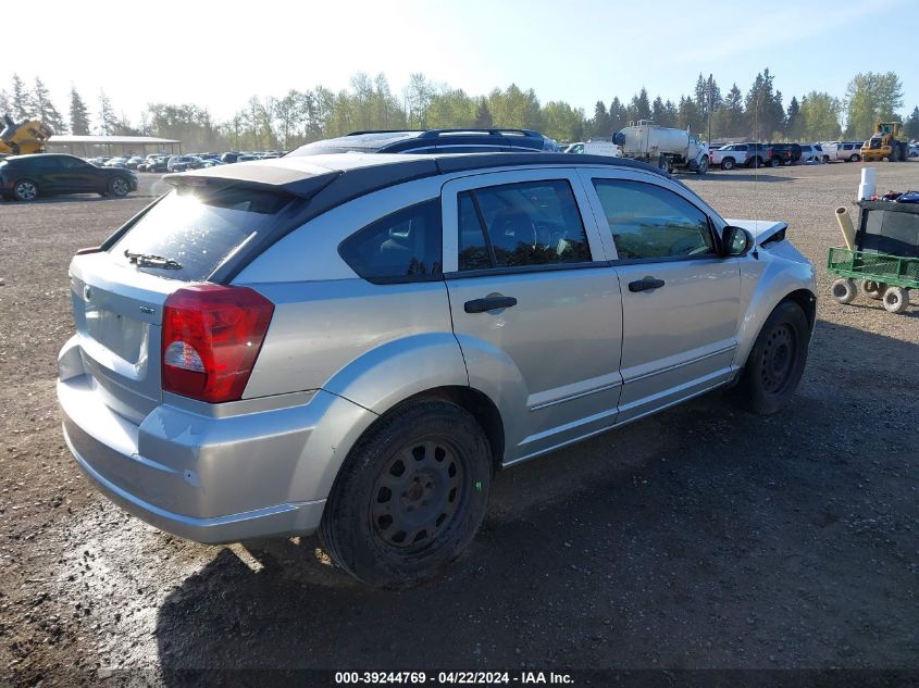 2007 Dodge Caliber Sxt VIN: 1B3HB48B27D553831 Lot: 39244769