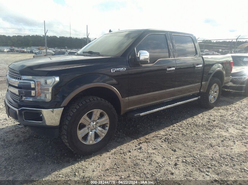 2018 Ford F-150 Lariat VIN: 1FTEW1EG7JFE56317 Lot: 49866564