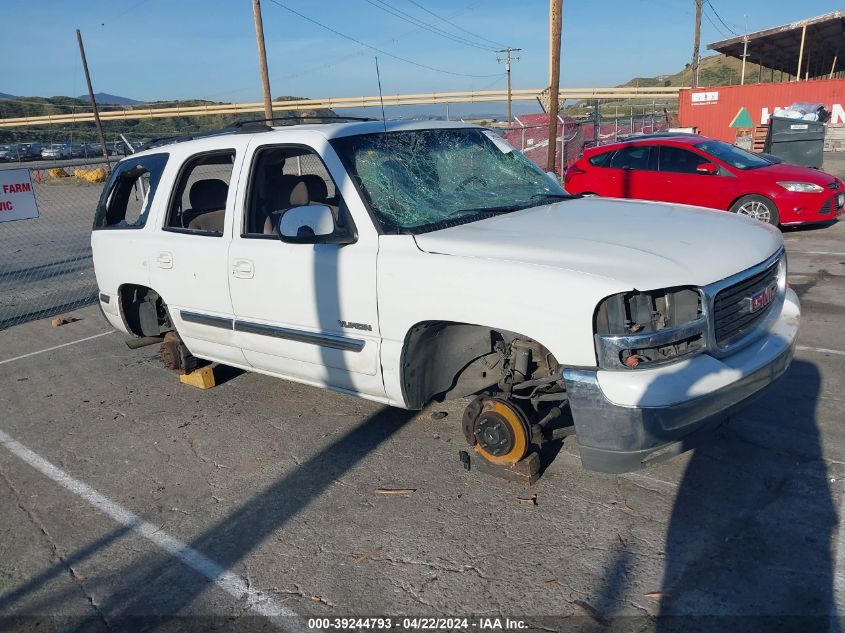 2001 GMC Yukon Sle VIN: 1GKEC13T61J177385 Lot: 39244793