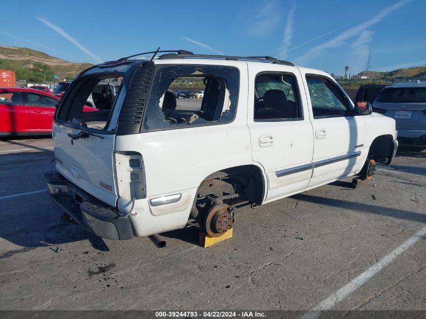 2001 GMC Yukon Sle VIN: 1GKEC13T61J177385 Lot: 39244793