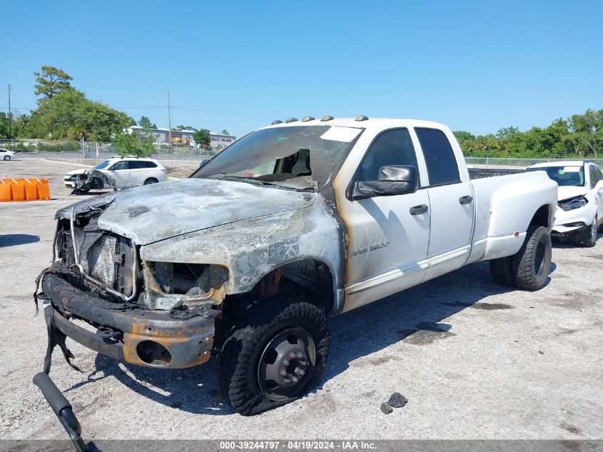 2004 Dodge Ram 3500 Slt/Laramie VIN: 3D7MU48CX4G231961 Lot: 39244797