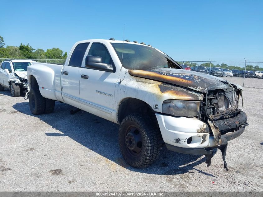 2004 Dodge Ram 3500 Slt/Laramie VIN: 3D7MU48CX4G231961 Lot: 39244797