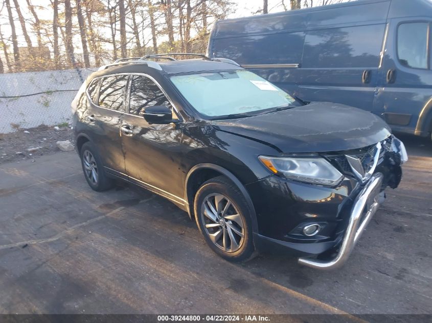 2014 Nissan Rogue Sl VIN: 5N1AT2MV3EC860554 Lot: 39244800