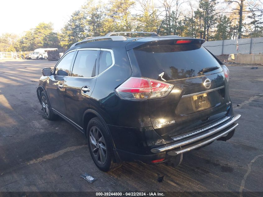 2014 Nissan Rogue Sl VIN: 5N1AT2MV3EC860554 Lot: 39244800