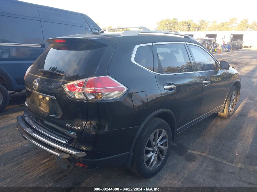 2014 Nissan Rogue Sl VIN: 5N1AT2MV3EC860554 Lot: 39244800