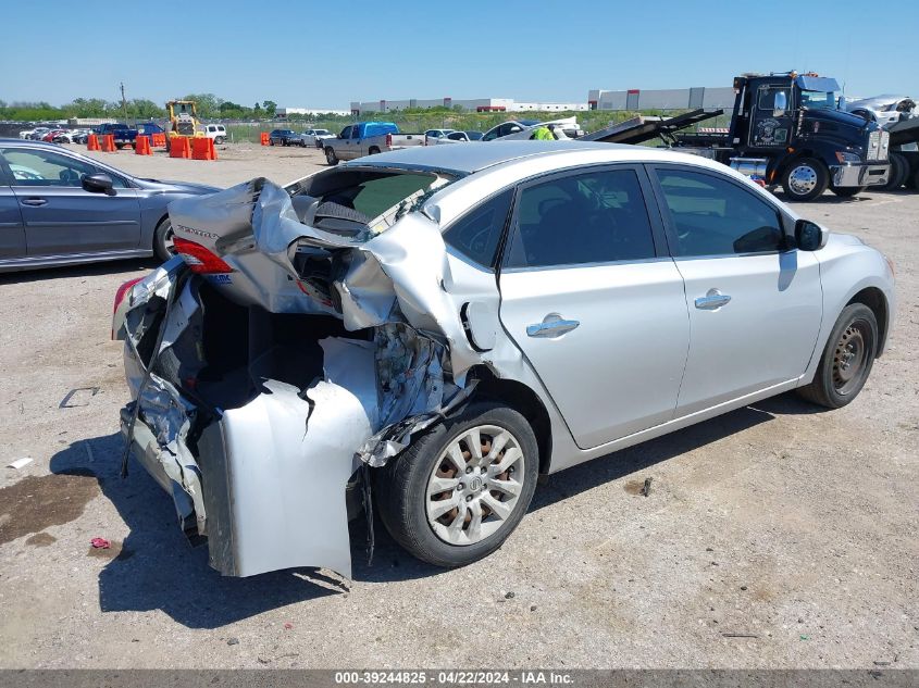 2013 Nissan Sentra S VIN: 3N1AB7AP0DL725385 Lot: 39244825