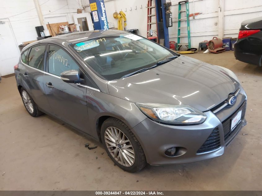2013 Ford Focus Titanium VIN: 1FADP3N24DL298670 Lot: 51103634