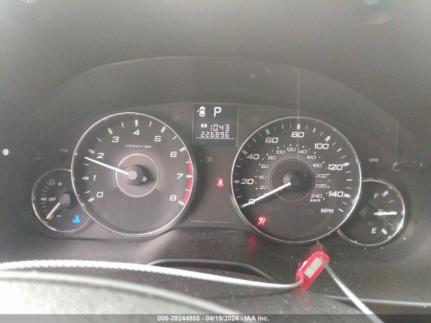 2012 Subaru Outback 2.5I Limited VIN: 4S4BRBJCXC3273772 Lot: 39244885