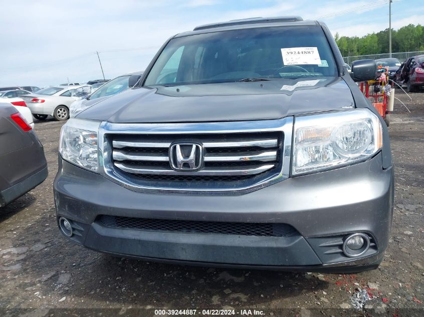 2013 Honda Pilot Ex-L VIN: 5FNYF3H55DB035918 Lot: 50140344