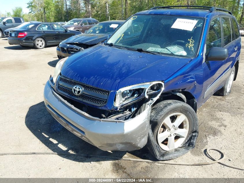 2004 Toyota Rav4 VIN: JTEGD20V840019309 Lot: 50738294