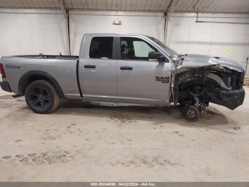 2021 Ram 1500 Classic Warlock Quad Cab 4X4 6'4 Box VIN: 1C6RR7GG3MS526052 Lot: 51070554