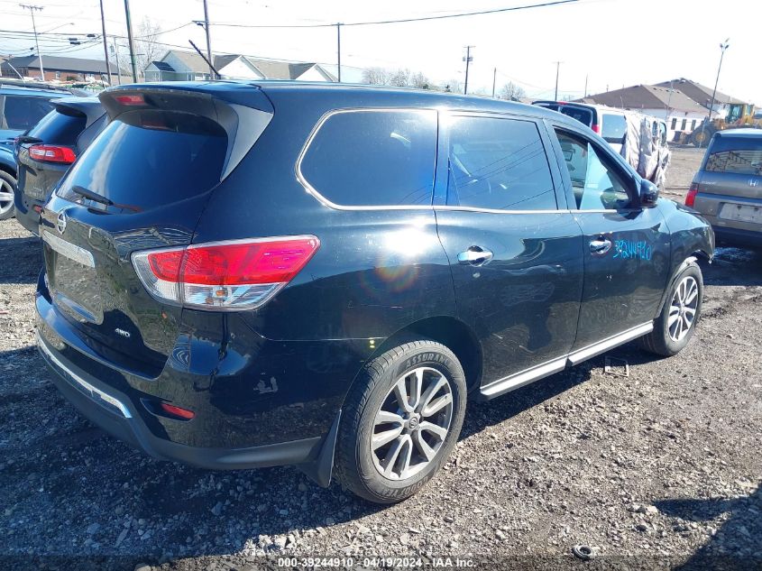 2014 Nissan Pathfinder S VIN: 5N1AR2MM0EC601400 Lot: 39244910