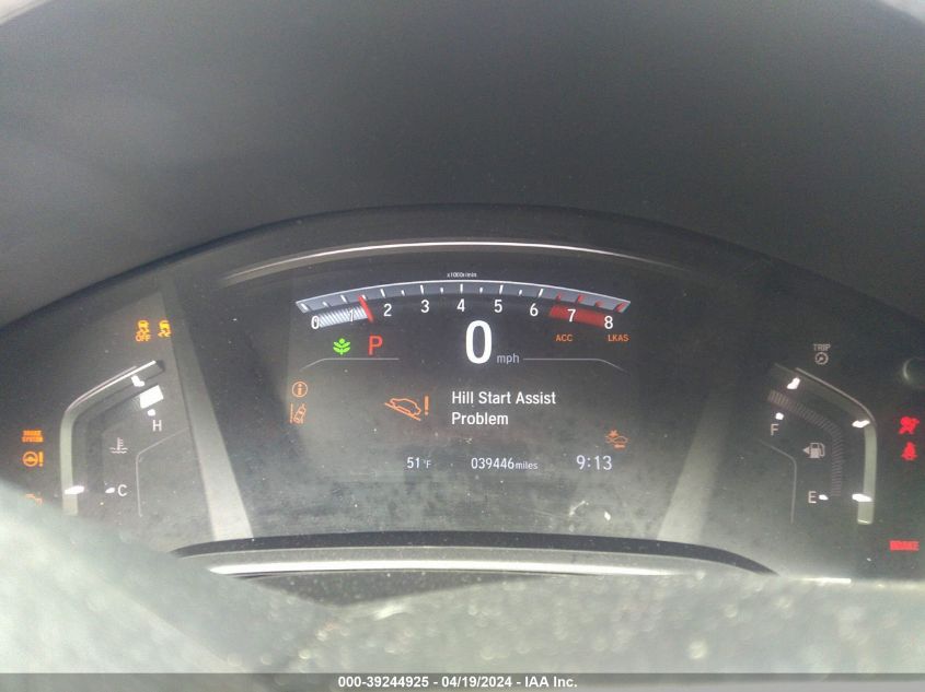 2019 Honda Cr-V Ex VIN: 7FARW2H5XKE028351 Lot: 39244925