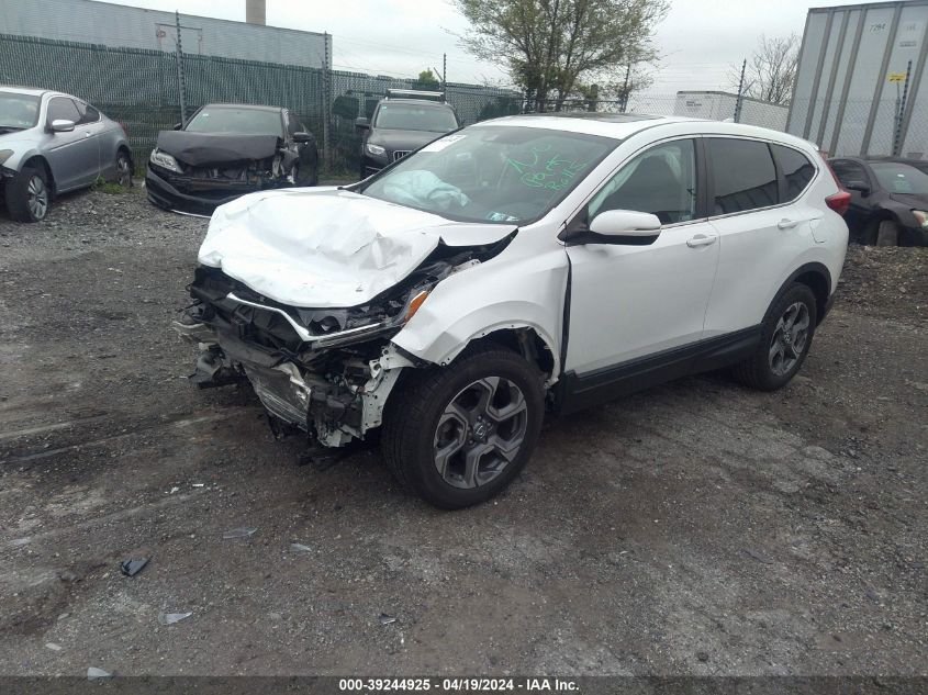 2019 Honda Cr-V Ex VIN: 7FARW2H5XKE028351 Lot: 39244925