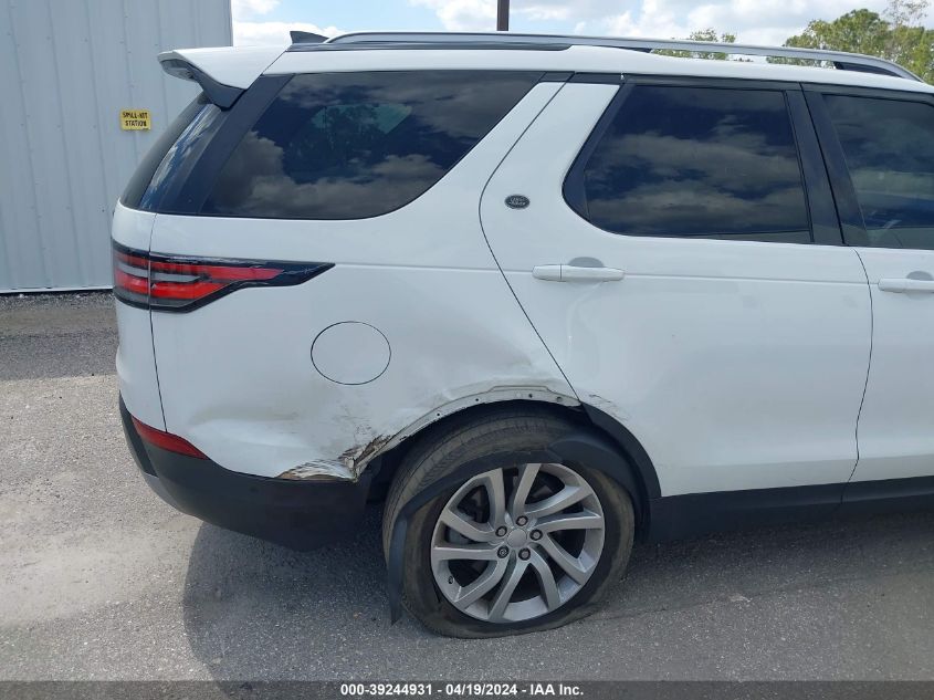 2018 Land Rover Discovery Hse VIN: SALRR2RV7JA076441 Lot: 39244931