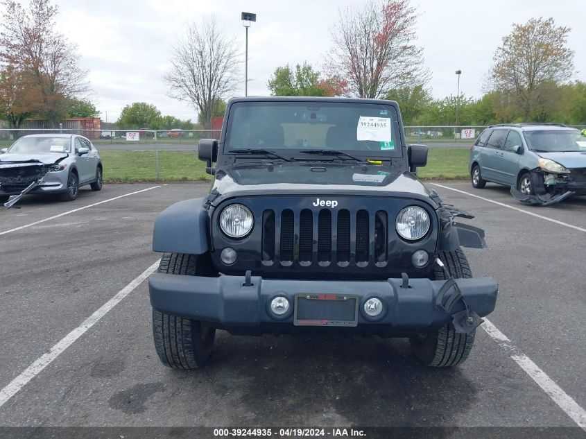2016 Jeep Wrangler Unlimited Sport VIN: 1C4BJWDG7GL115882 Lot: 39244935