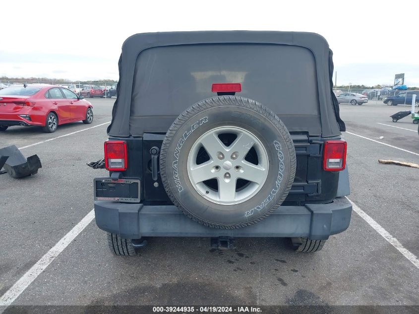 2016 Jeep Wrangler Unlimited Sport VIN: 1C4BJWDG7GL115882 Lot: 39244935