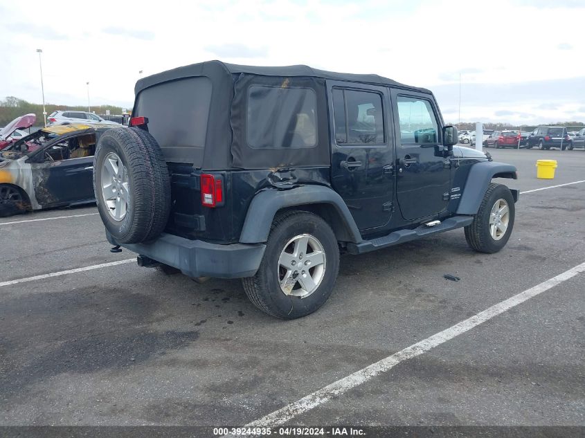 2016 Jeep Wrangler Unlimited Sport VIN: 1C4BJWDG7GL115882 Lot: 39244935