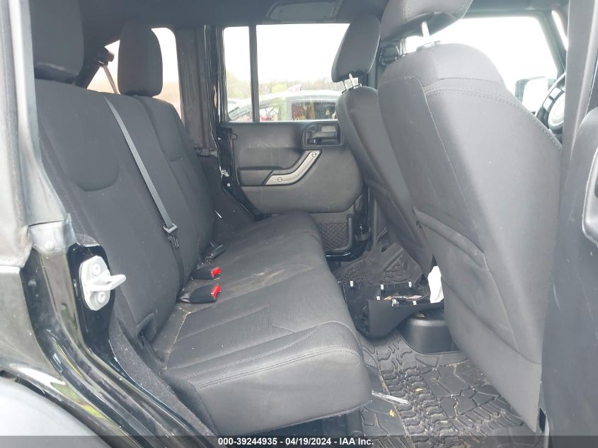 2016 Jeep Wrangler Unlimited Sport VIN: 1C4BJWDG7GL115882 Lot: 39244935