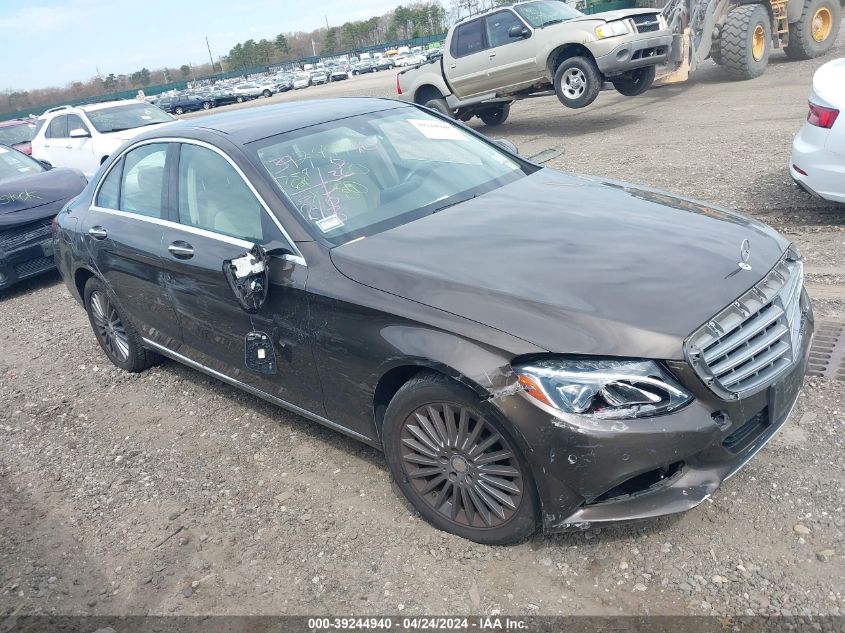 2015 Mercedes-Benz C 300 4Matic/Luxury 4Matic/Sport 4Matic VIN: 55SWF4KBXFU024569 Lot: 39244940