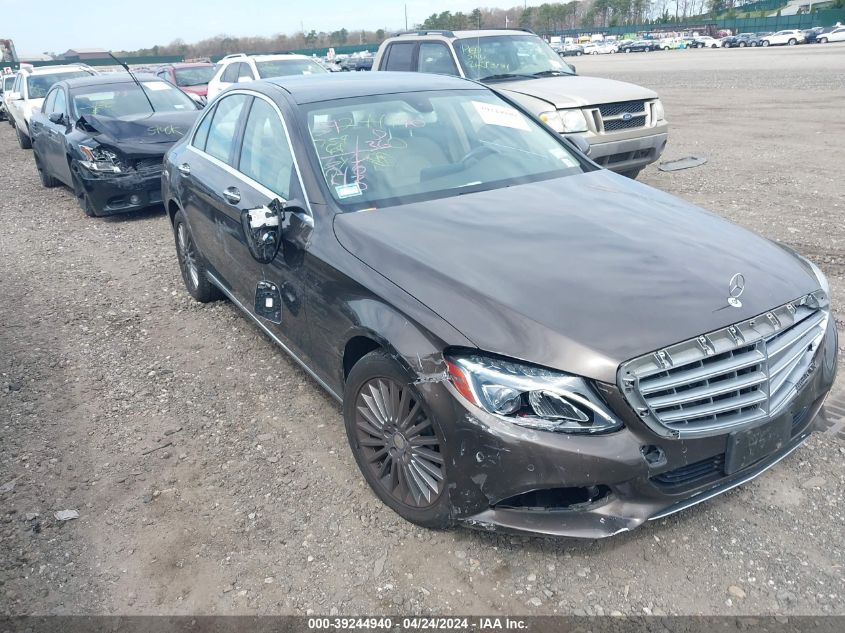 2015 Mercedes-Benz C 300 4Matic/Luxury 4Matic/Sport 4Matic VIN: 55SWF4KBXFU024569 Lot: 39244940