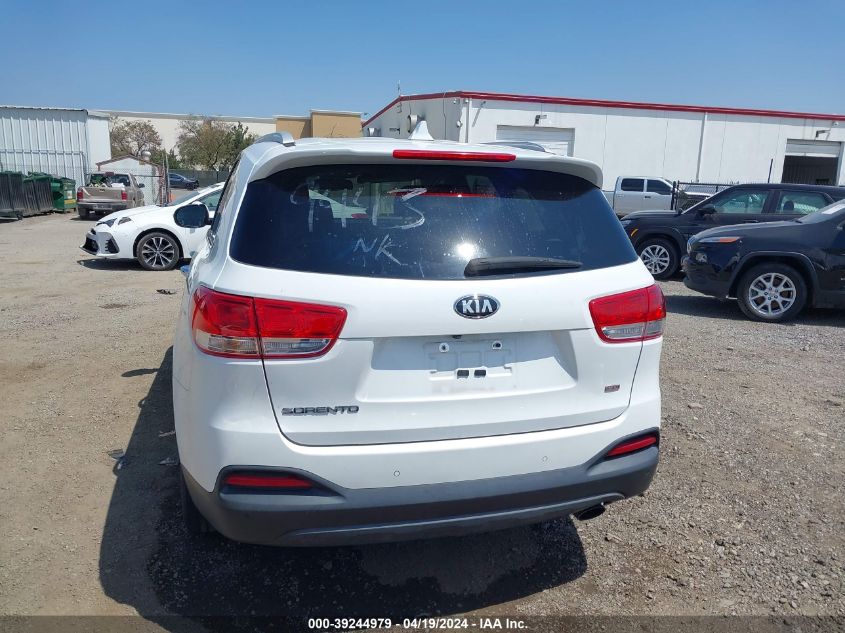 2018 Kia Sorento 2.4L Lx VIN: 5XYPG4A39JG339443 Lot: 39244979