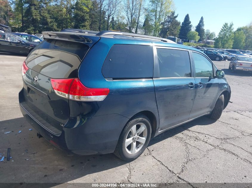 2011 Toyota Sienna Le V6 VIN: 5TDKK3DC0BS066184 Lot: 39244996