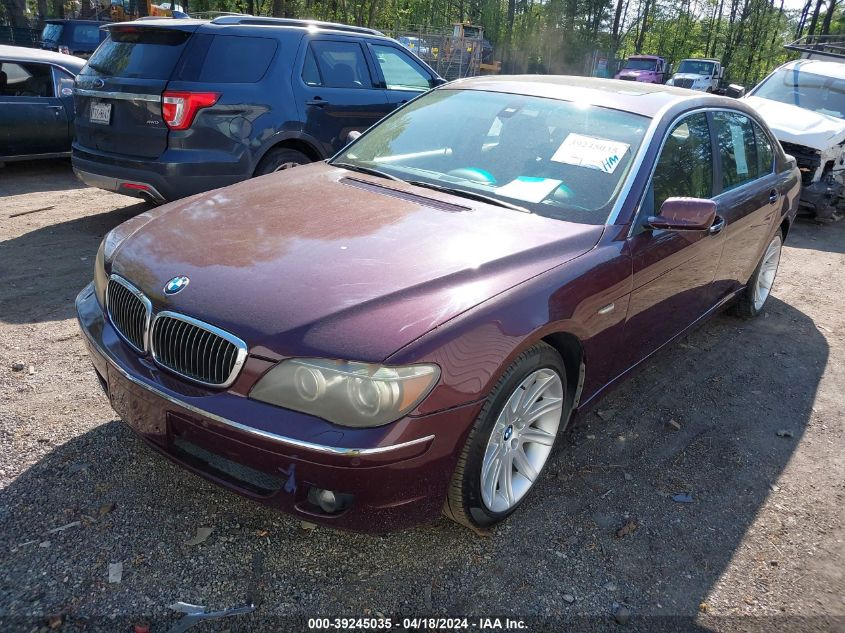 WBAHN83506DT27801 | 2006 BMW 750LI