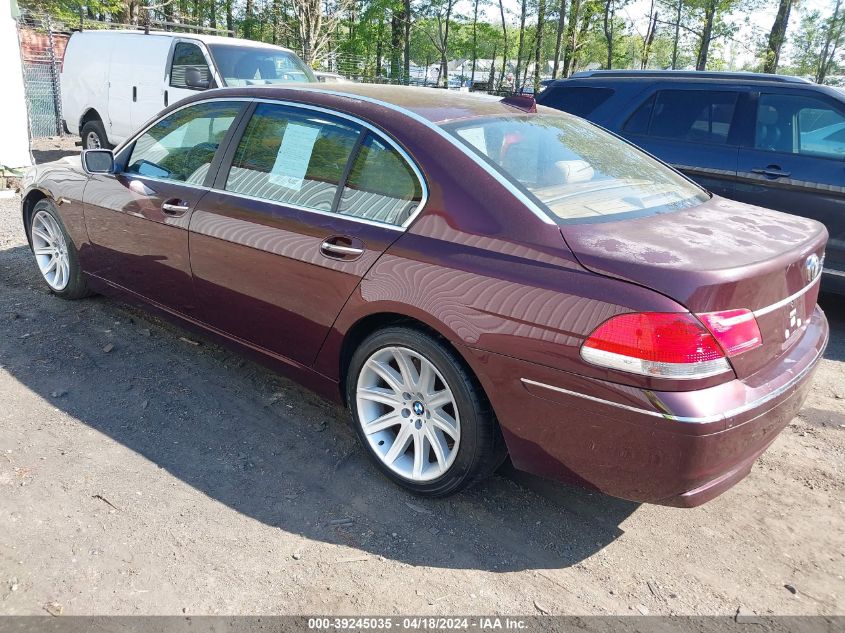 WBAHN83506DT27801 | 2006 BMW 750LI