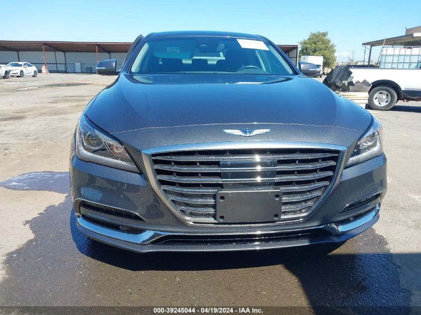 2018 Genesis G80 3.8 VIN: KMHGN4JEXJU243760 Lot: 39245044