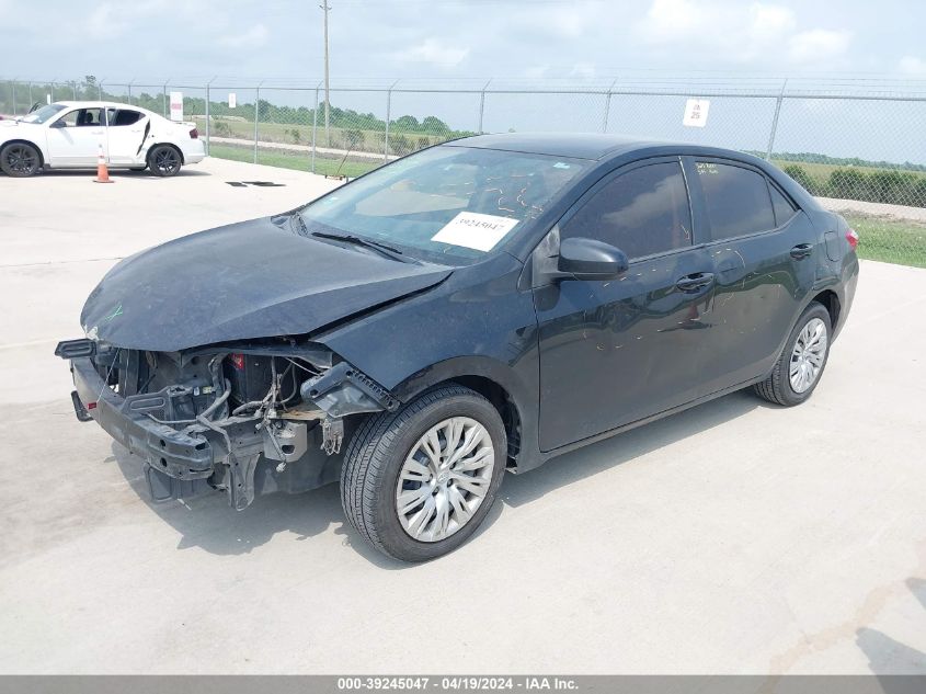 2014 Toyota Corolla Le VIN: 2T1BURHEXEC092720 Lot: 39245047