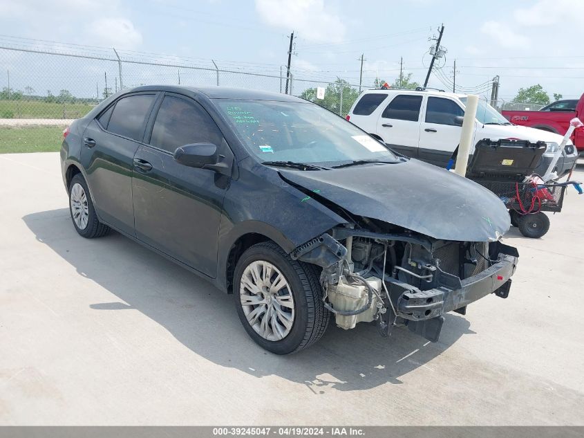 2014 Toyota Corolla Le VIN: 2T1BURHEXEC092720 Lot: 39245047